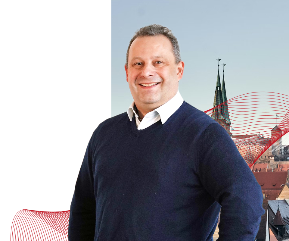 Immobilienmakler Nürnberg Marc Riemke – persönlicher Ansprechpartner vor Nürnberger Skyline